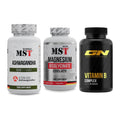Stress & Balance: MST Ashwagandha + MST Magnesium + GN Vitamin – alle enthaltenen Artikel