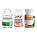 Stress & Balance: BioTech Ashwaga + MST Magnesium + ProFuel BIOTIN – alle enthaltenen Artikel