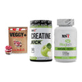Pflanzliches Set: Sinob VEGGY + MST Creatine + MST Magnesium – alle enthaltenen Artikel