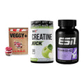Pflanzliches Set: Sinob VEGGY + MST Creatine + ESN Vitamin D3 – alle enthaltenen Artikel
