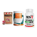 Pflanzliches Set: Sinob VEGGY + ProFuel Glutami + MST Vitamin C – alle enthaltenen Artikel
