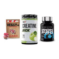Pflanzliches Set: Sinob VEGGY + MST Creatine + Scitec Iron Pro – alle enthaltenen Artikel