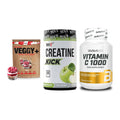 Pflanzliches Set: Sinob VEGGY + MST Creatine + BioTech Vitamin – alle enthaltenen Artikel