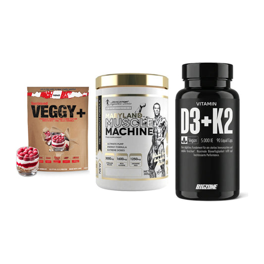 Pflanzliches Set: Sinob VEGGY + Kevin Levrone + Big Zone – alle enthaltenen Artikel