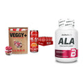 Pflanzliches Set: Sinob VEGGY + Activlab BCAA + BioTech ALA – alle enthaltenen Artikel