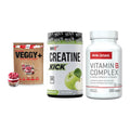 Pflanzliches Set: Sinob VEGGY + MST Creatine + Body Attack – alle enthaltenen Artikel
