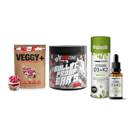 Pflanzliches Set: Sinob VEGGY + Big Zone + Sinob Vitamin – alle enthaltenen Artikel