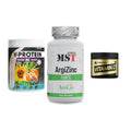 Pflanzliches Set: ProFuel V-Prote + MST ArgiZinc + Peak Vitamin D – alle enthaltenen Artikel