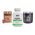 Pflanzliches Set: Sinob VEGGY + MST ArgiZinc + Nanosupps Hype – alle enthaltenen Artikel