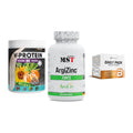 Pflanzliches Set: ProFuel V-Prote + MST ArgiZinc + BioTech Daily – alle enthaltenen Artikel