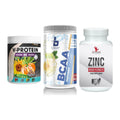 Pflanzliches Set: ProFuel V-Prote + Blackline + #GYMJUICE ZINC – alle enthaltenen Artikel