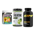 Pflanzliches Set: ProFuel V-Prote + MST Creatine + GN Magnesium – alle enthaltenen Artikel