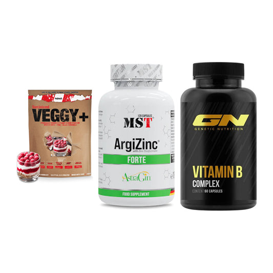 Pflanzliches Set: Sinob VEGGY + MST ArgiZinc + GN Vitamin – alle enthaltenen Artikel