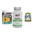 Pflanzliches Set: ProFuel V-Prote + MST ArgiZinc + Olimp Iso Plus – alle enthaltenen Artikel