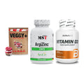 Pflanzliches Set: Sinob VEGGY + MST ArgiZinc + BioTech Vitamin – alle enthaltenen Artikel