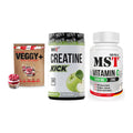 Pflanzliches Set: Sinob VEGGY + MST Creatine + MST Vitamin C – alle enthaltenen Artikel