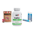 Pflanzliches Set: Sinob VEGGY + MST ArgiZinc + Body Attack – alle enthaltenen Artikel