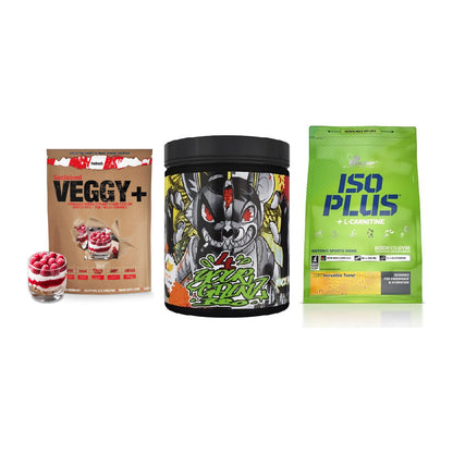 Pflanzliches Set: Sinob VEGGY + BPS-Pharma + Olimp Iso Plus – alle enthaltenen Artikel