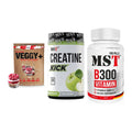 Pflanzliches Set: Sinob VEGGY + MST Creatine + MST B300 – alle enthaltenen Artikel