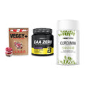 Pflanzliches Set: Sinob VEGGY + BioTech EAA + Sinob Curcumin – alle enthaltenen Artikel