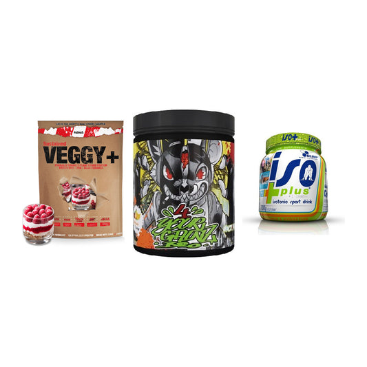 Pflanzliches Set: Sinob VEGGY + BPS-Pharma + Olimp Iso Plus – alle enthaltenen Artikel