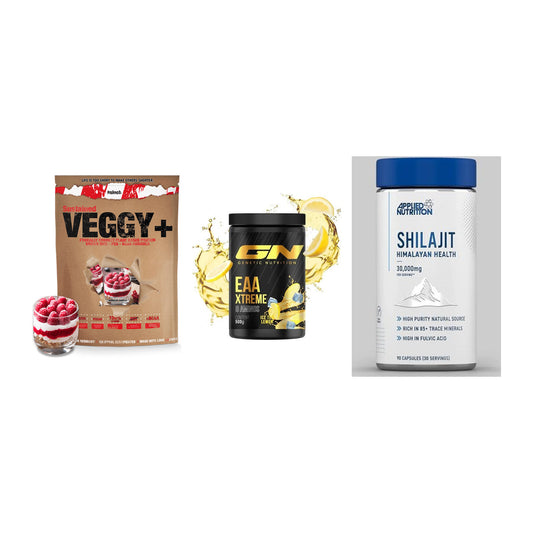 Pflanzliches Set: Sinob VEGGY + GN EAA Xtreme + Applied Nutriti – alle enthaltenen Artikel