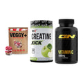 Pflanzliches Set: Sinob VEGGY + MST Creatine + GN Vitamin C – alle enthaltenen Artikel