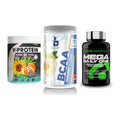 Pflanzliches Set: ProFuel V-Prote + Blackline + Scitec Mega – alle enthaltenen Artikel