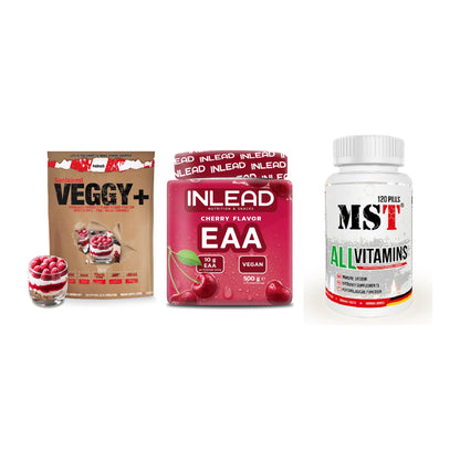 Pflanzliches Set: Sinob VEGGY + INLEAD EAA + MST All Vitamin – alle enthaltenen Artikel