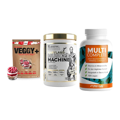 Pflanzliches Set: Sinob VEGGY + Kevin Levrone + ProFuel MULTI – alle enthaltenen Artikel