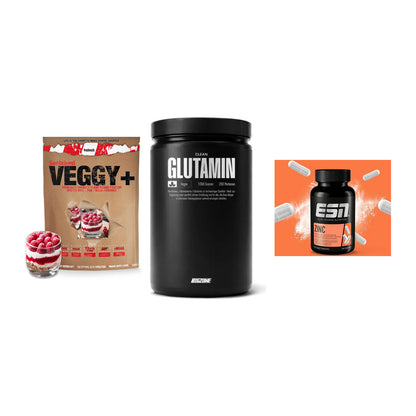Pflanzliches Set: Sinob VEGGY + Big Zone + ESN Zinc – alle enthaltenen Artikel