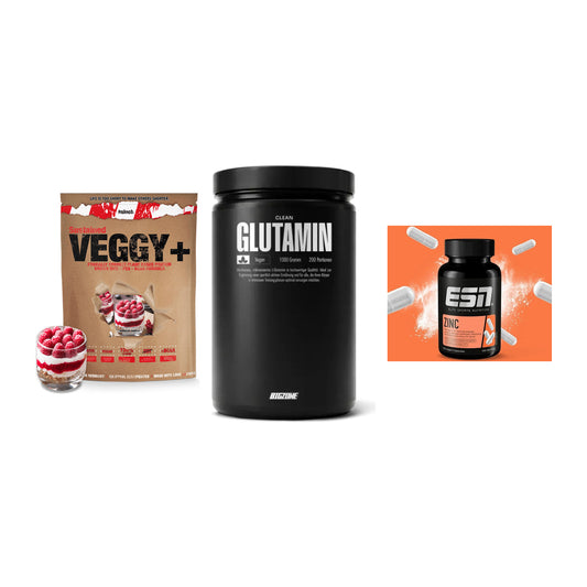 Pflanzliches Set: Sinob VEGGY + Big Zone + ESN Zinc – alle enthaltenen Artikel