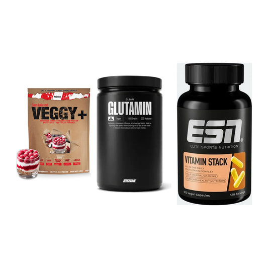 Pflanzliches Set: Sinob VEGGY + Big Zone + ESN Vitamin – alle enthaltenen Artikel