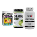 Pflanzliches Set: ProFuel V-Prote + MST Creatine + MST Tryptophan – alle enthaltenen Artikel