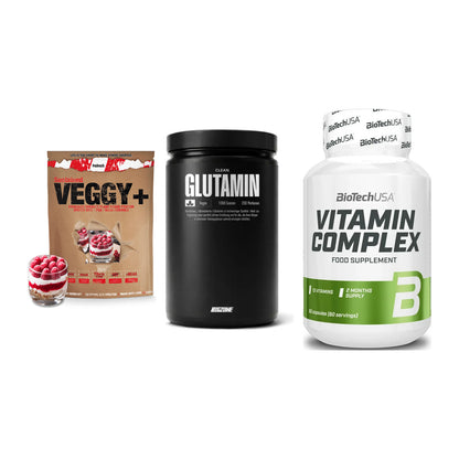Pflanzliches Set: Sinob VEGGY + Big Zone + BioTech Vitamin – alle enthaltenen Artikel