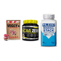 Pflanzliches Set: Sinob VEGGY + BioTech BCAA + INLEAD Mineral – alle enthaltenen Artikel