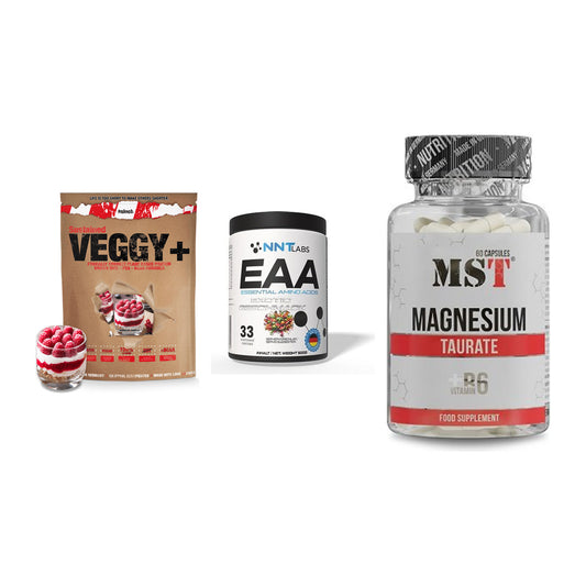 Pflanzliches Set: Sinob VEGGY + NNT EAA + MST Magnesium – alle enthaltenen Artikel