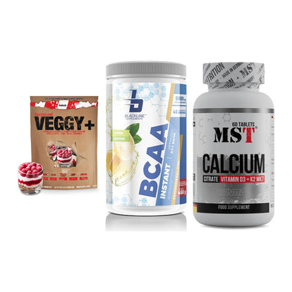 Pflanzliches Set: Sinob VEGGY + Blackline + MST Calcium – alle enthaltenen Artikel