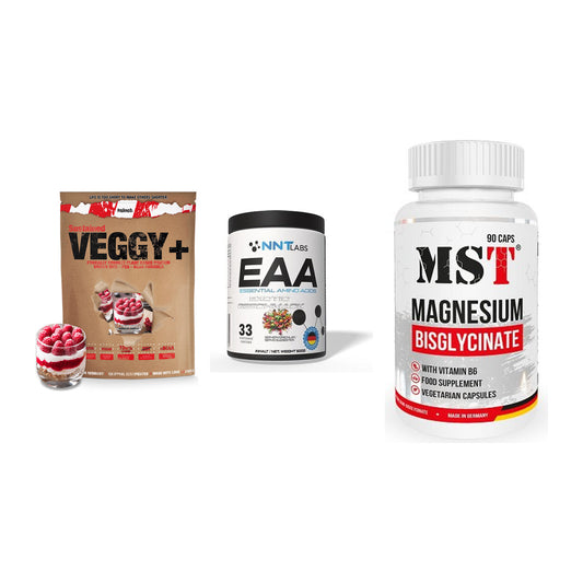 Pflanzliches Set: Sinob VEGGY + NNT EAA + MST Magnesium – alle enthaltenen Artikel