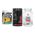 Pflanzliches Set: ProFuel V-Prote + MST EAA & BCAA + #GYMJUICE ZINC – alle enthaltenen Artikel