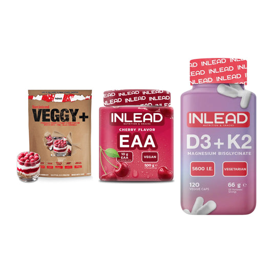 Pflanzliches Set: Sinob VEGGY + INLEAD EAA + INLEAD Vitamin – alle enthaltenen Artikel