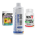 Pflanzliches Set: ProFuel V-Prote + MST L-Carnitine + MST Vitamin C – alle enthaltenen Artikel