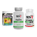 Pflanzliches Set: ProFuel V-Prote + MST ArgiZinc + MST Vitamin C – alle enthaltenen Artikel