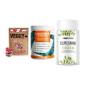 Pflanzliches Set: Sinob VEGGY + ProFuel Glutami + Sinob Curcumin – alle enthaltenen Artikel