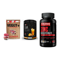 Pflanzliches Set: Sinob VEGGY + MST EAA & BCAA + Body Attack