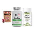 Pflanzliches Set: Sinob VEGGY + MST ArgiZinc + Sinob Curcumin – alle enthaltenen Artikel