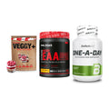 Pflanzliches Set: Sinob VEGGY + Body Attack + BioTech One A – alle enthaltenen Artikel