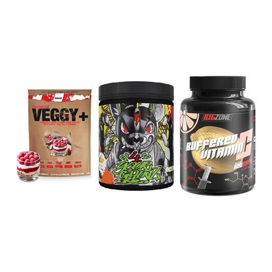Pflanzliches Set: Sinob VEGGY + BPS-Pharma + Big Zone – alle enthaltenen Artikel
