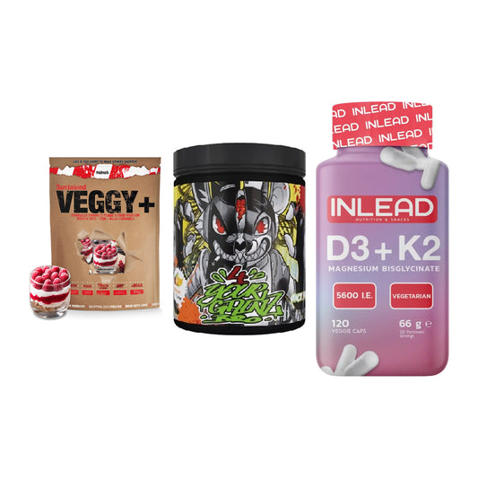 Pflanzliches Set: Sinob VEGGY + BPS-Pharma + INLEAD Vitamin – alle enthaltenen Artikel