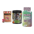 Pflanzliches Set: Sinob VEGGY + BPS-Pharma + INLEAD Zink – alle enthaltenen Artikel